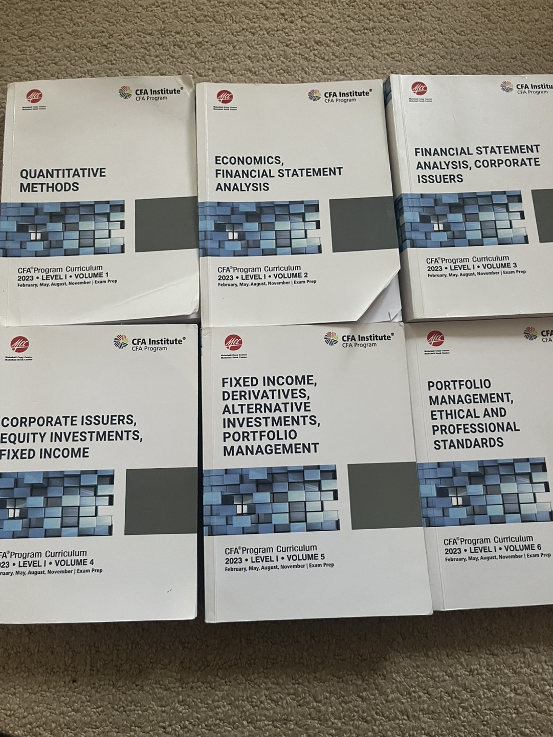 CFA Level 1 (2023) Books