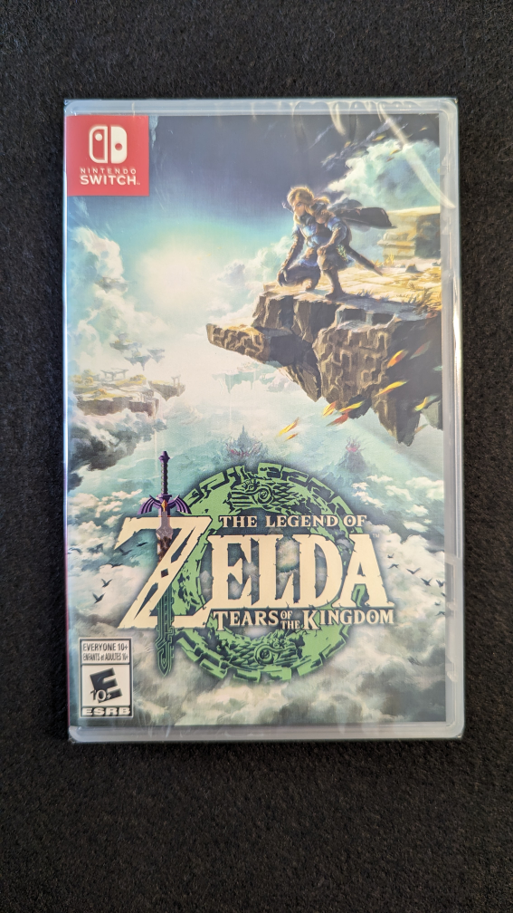 Brand New, Sealed Legend of Zelda: Tears of the Kingdom