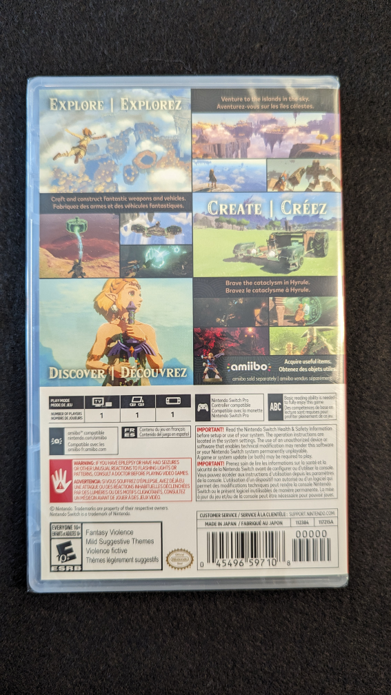 Brand New, Sealed Legend of Zelda: Tears of the Kingdom - photo 2