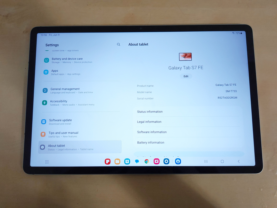 Galaxy Tab S7 FE (Wi-Fi) - 64 GB - photo 4