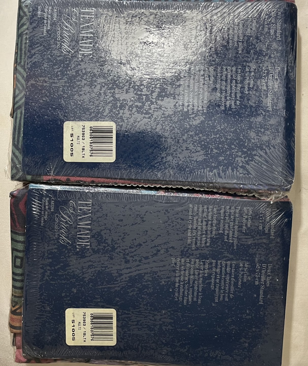 Each 5.00 Both $8.00 Two Identical Two Standard Pillow Covers image indicator(2)