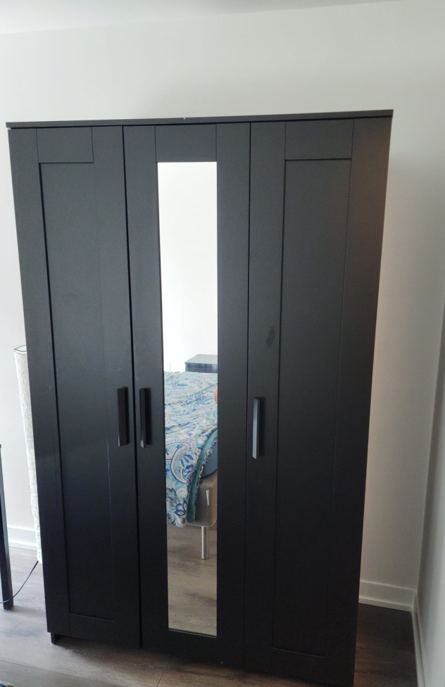 Black BRIMNES Wardrobe  thumbnail