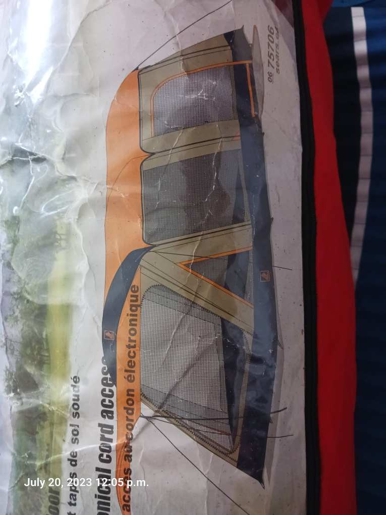 camping tent.  used thumbnail