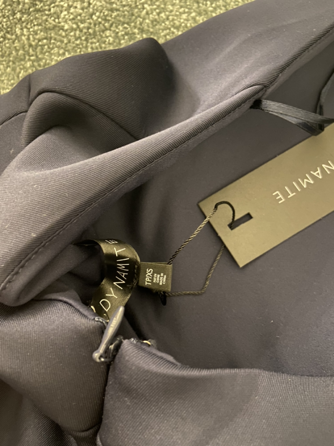 Dynamite Navy Blue Halter Dress XS-S-M (BNWT) image indicator(8)