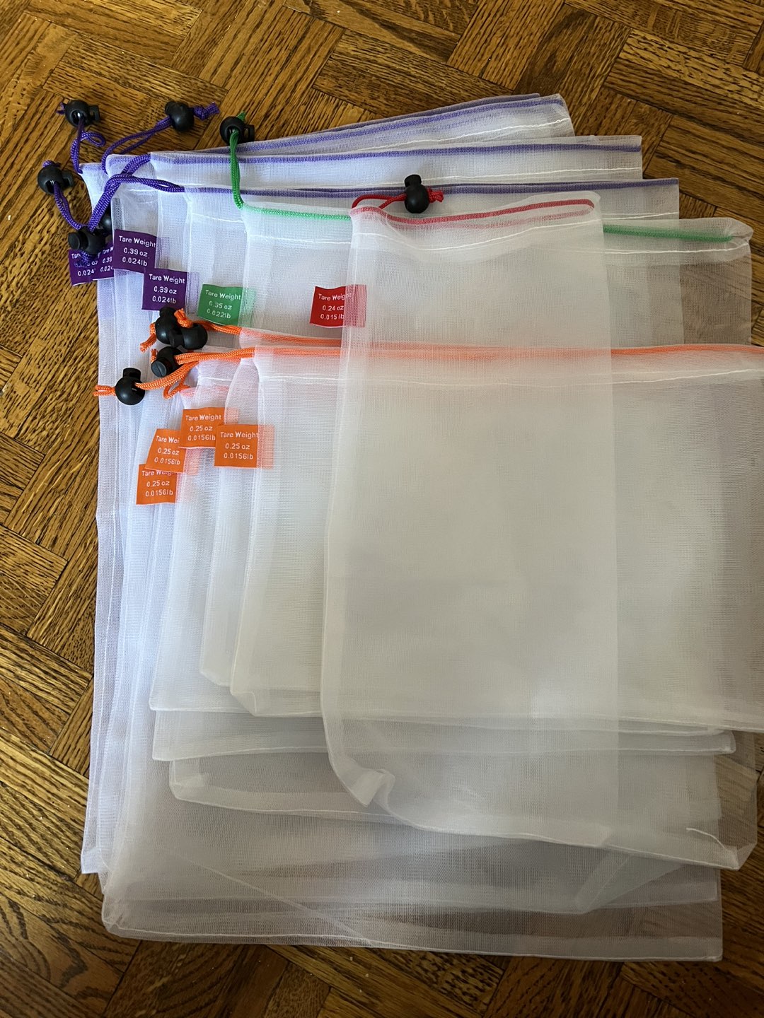 Eco friendly veg & fruit shopping bags thumbnail