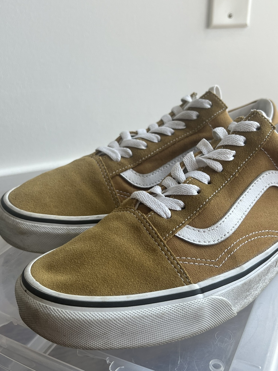 Vans Old skool (Golden brown & white skate shoe) - photo 2