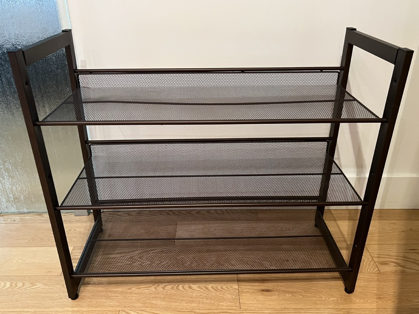 Bronze Three teir shoe rack