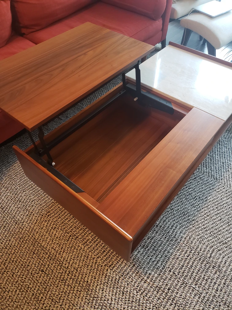 West elm mid century pop-up coffee table image indicator(6)