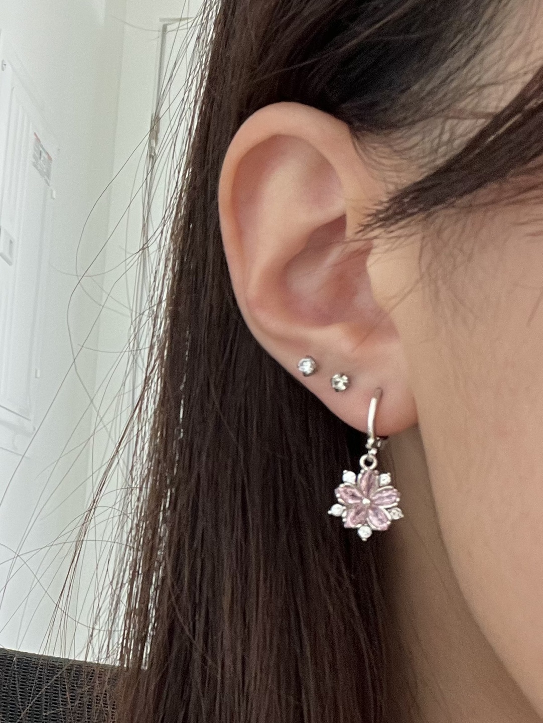 flower earrings