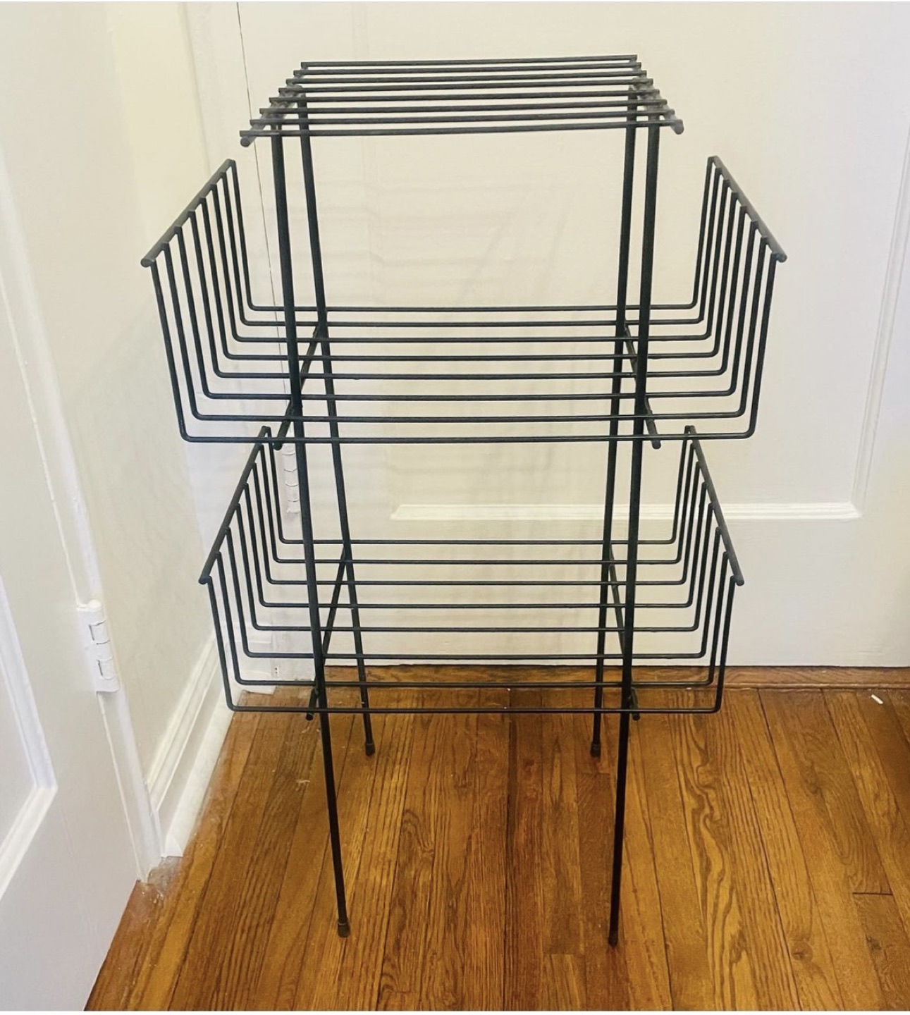 MCM Perforated Mesh Metal Atomic Magazine Holder/Tele. Stand - photo 2