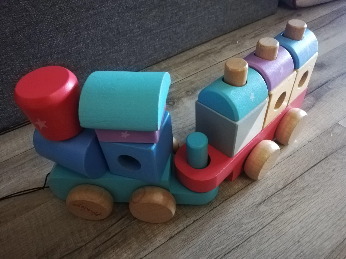 wooden toy train