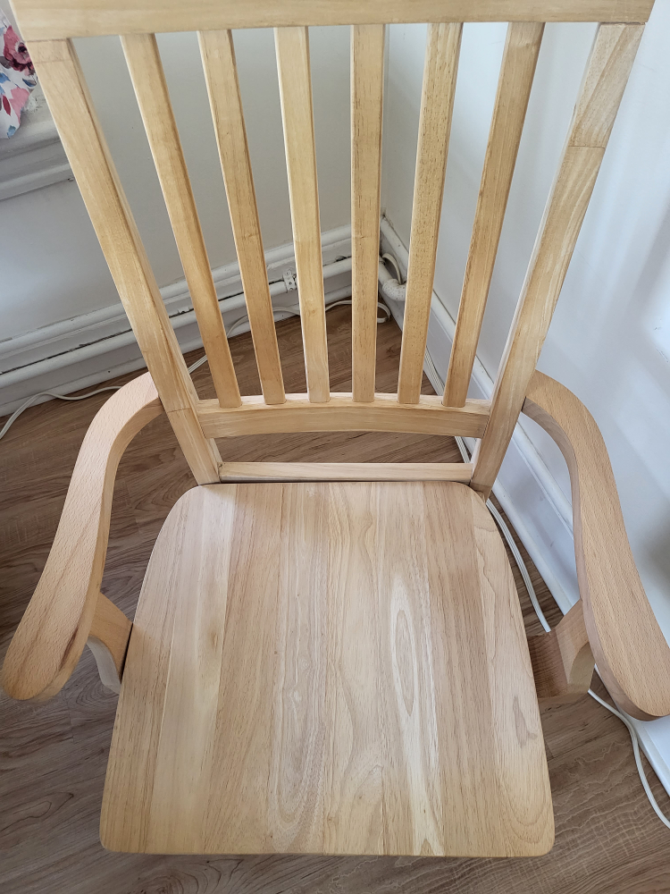 wooden armchair like new, moving sale - photo 3
