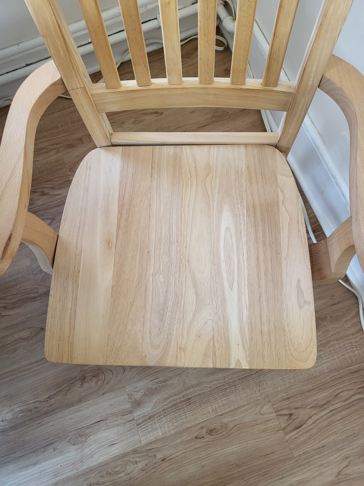 wooden armchair like new, moving sale - photo 4
