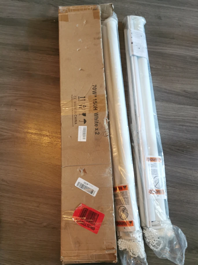 white zebra blinds easy fix x2 - photo 4