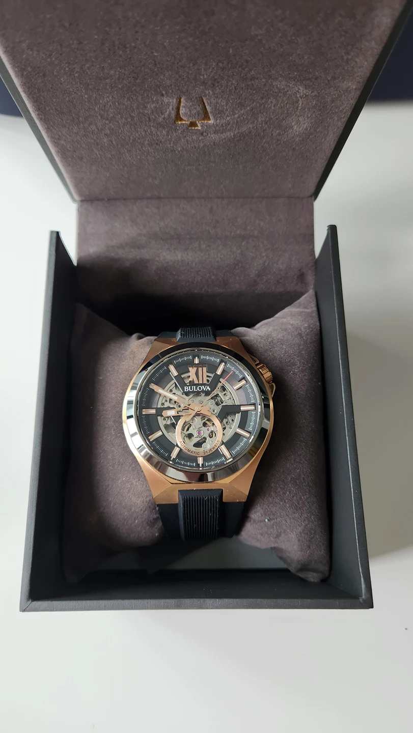 Bulova Mens Automatic Watch image indicator(3)