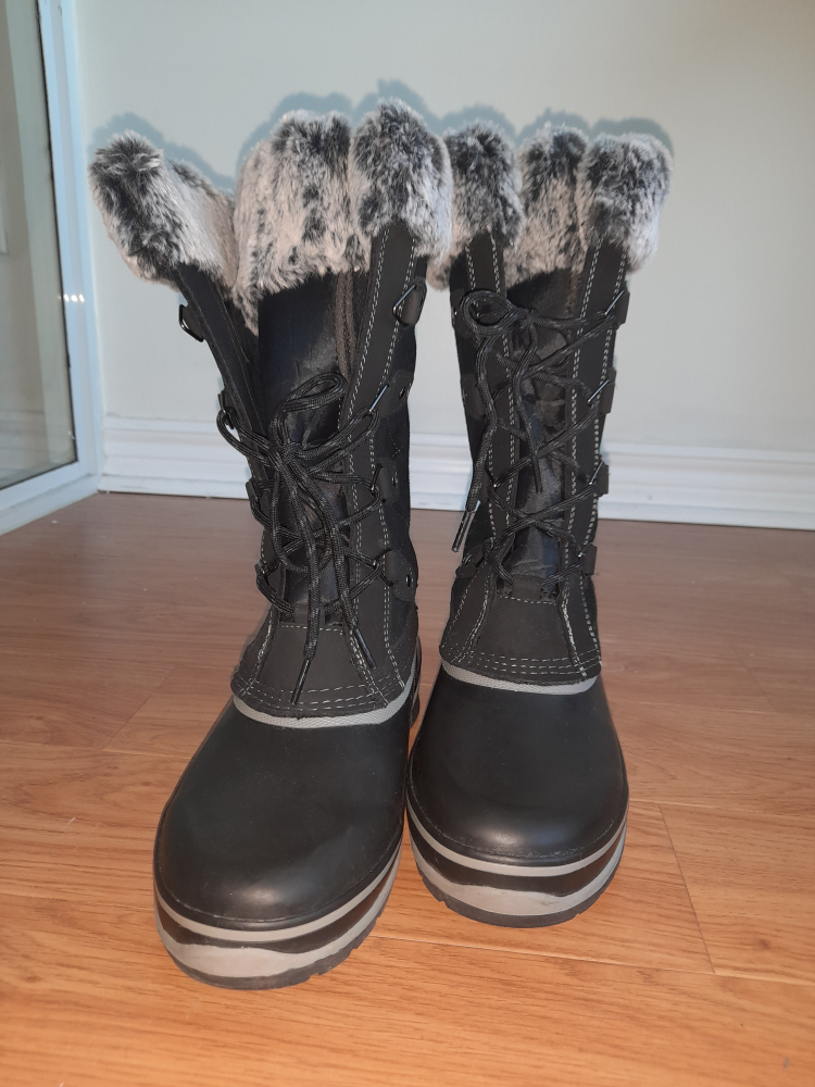 women fancy waterproof winter boots: Size 8 Women - photo 2