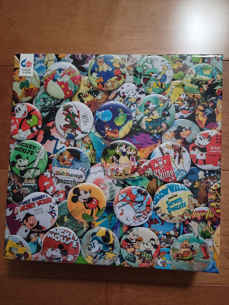 Disney vintage buttons puzzle thumbnail