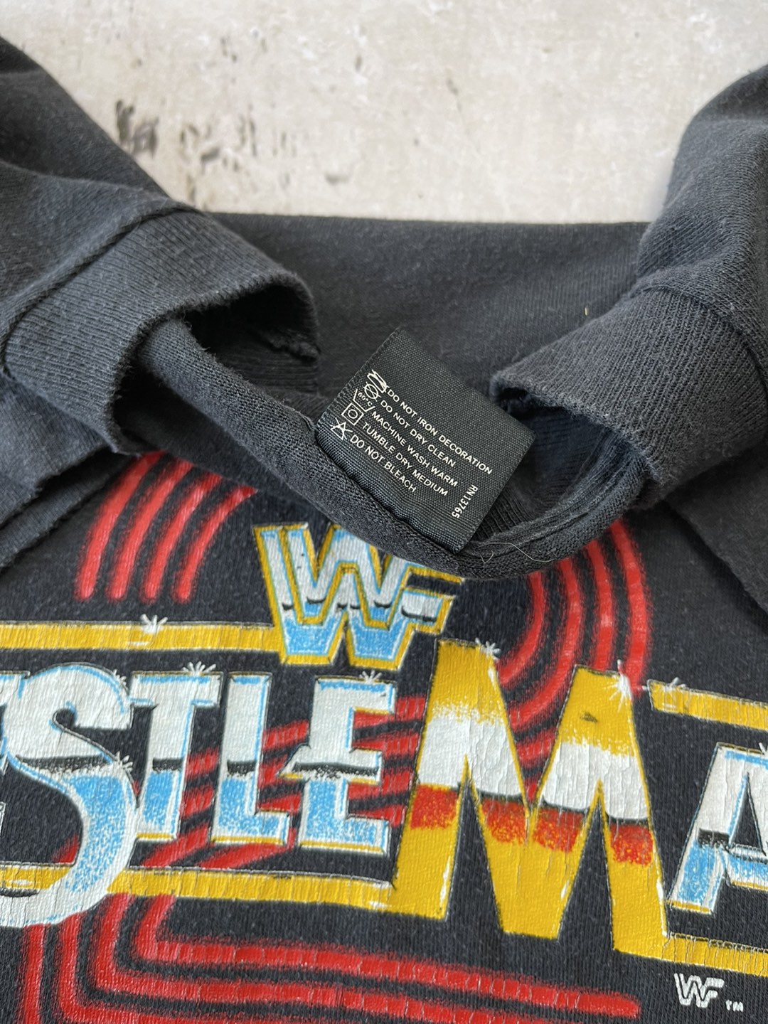 Vintage Wrestlemania 2 Tee WWF WWE - Hulk Hogan 1986 image indicator(3)