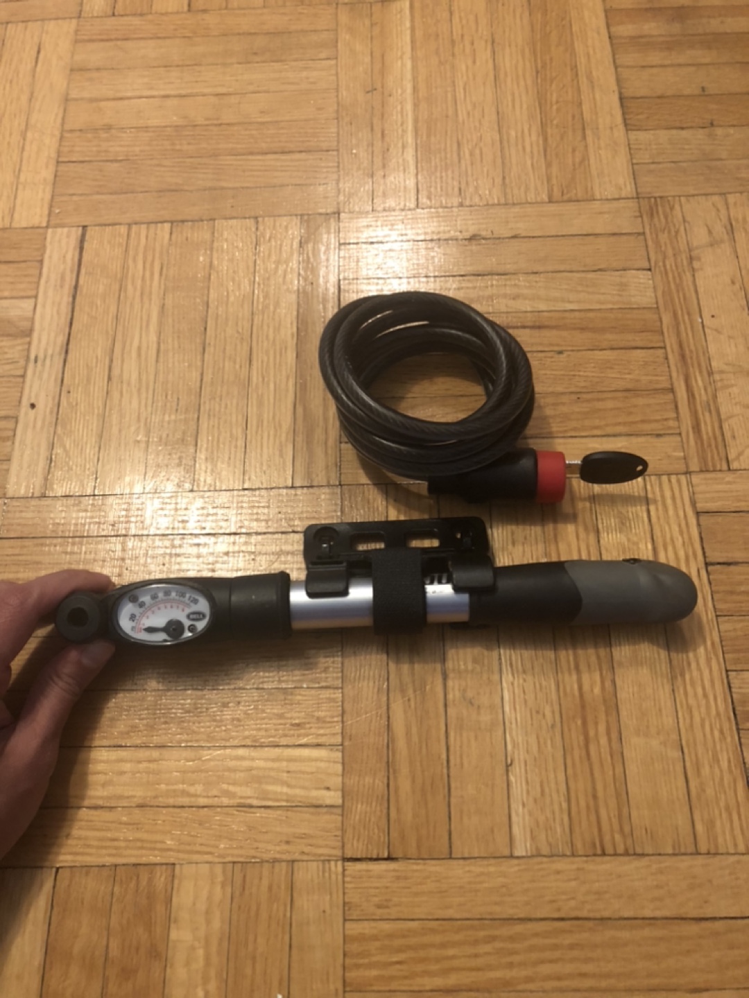 Pump and bike lock thumbnail