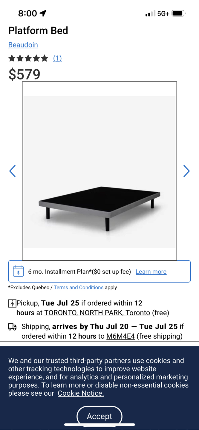 Platform Bedframe thumbnail