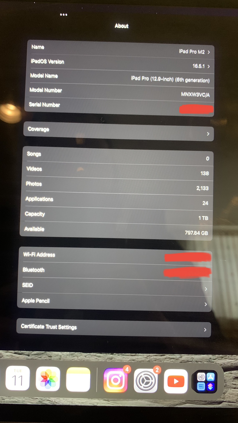 iPad Pro 12.9 1TB M2 6th gen - photo 3