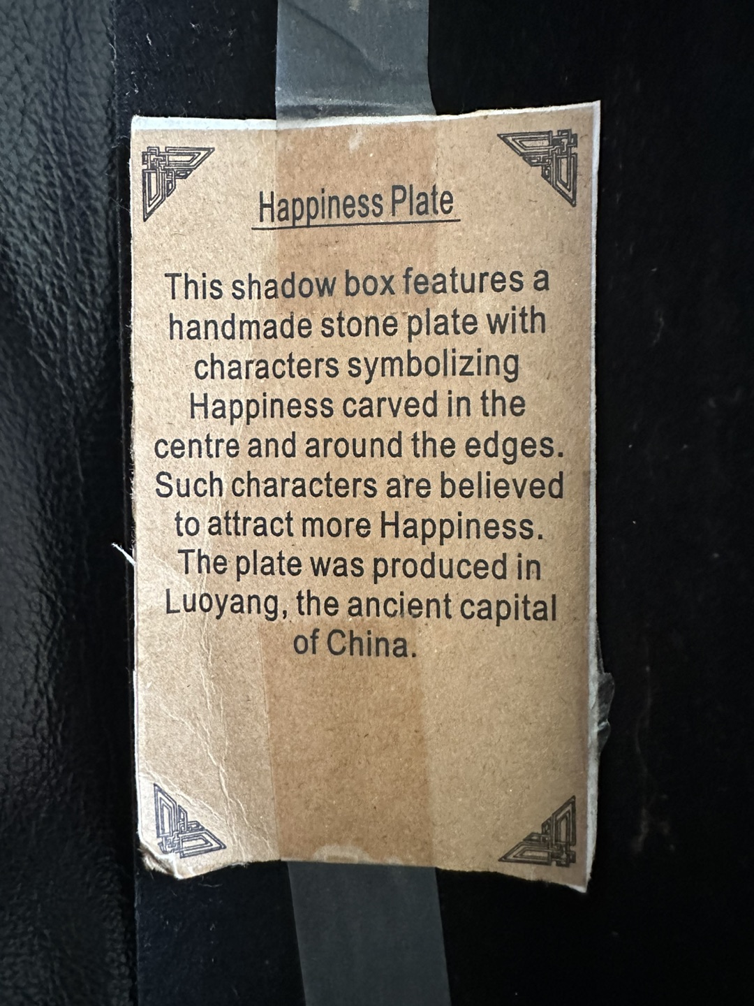 Framed Chinese art image indicator(7)