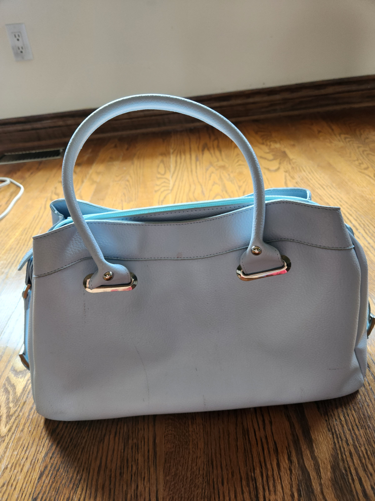saffiano leather plus light blue bag image indicator(4)