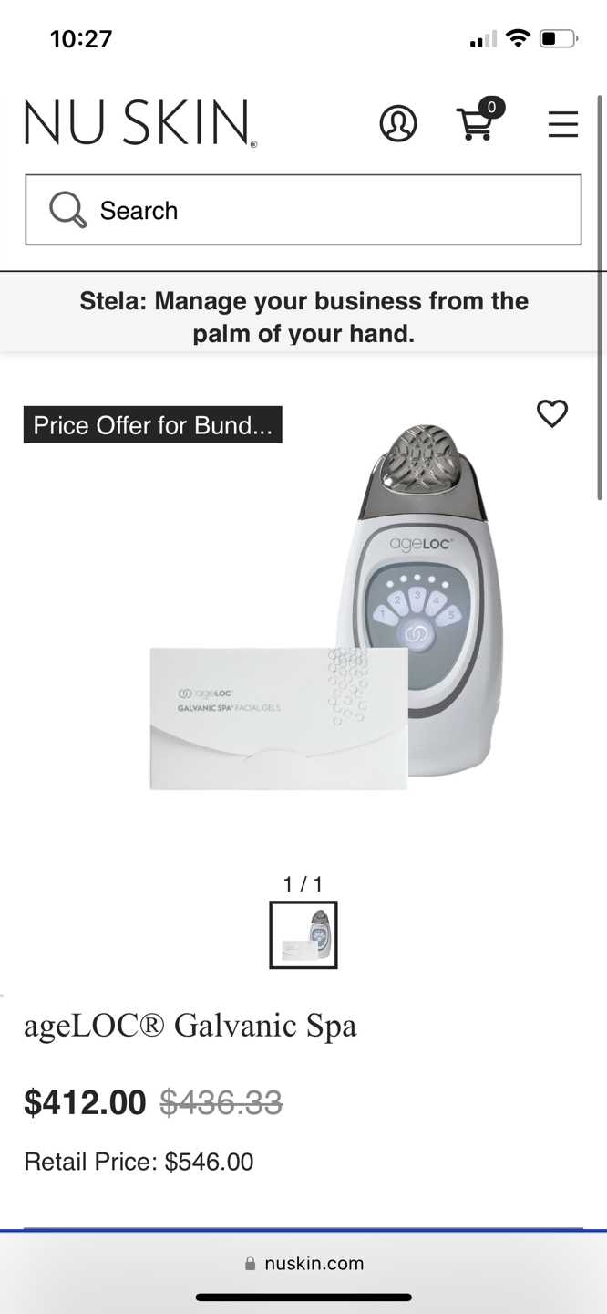 Nu Skin ageLOC Galvanic Spa - photo 3