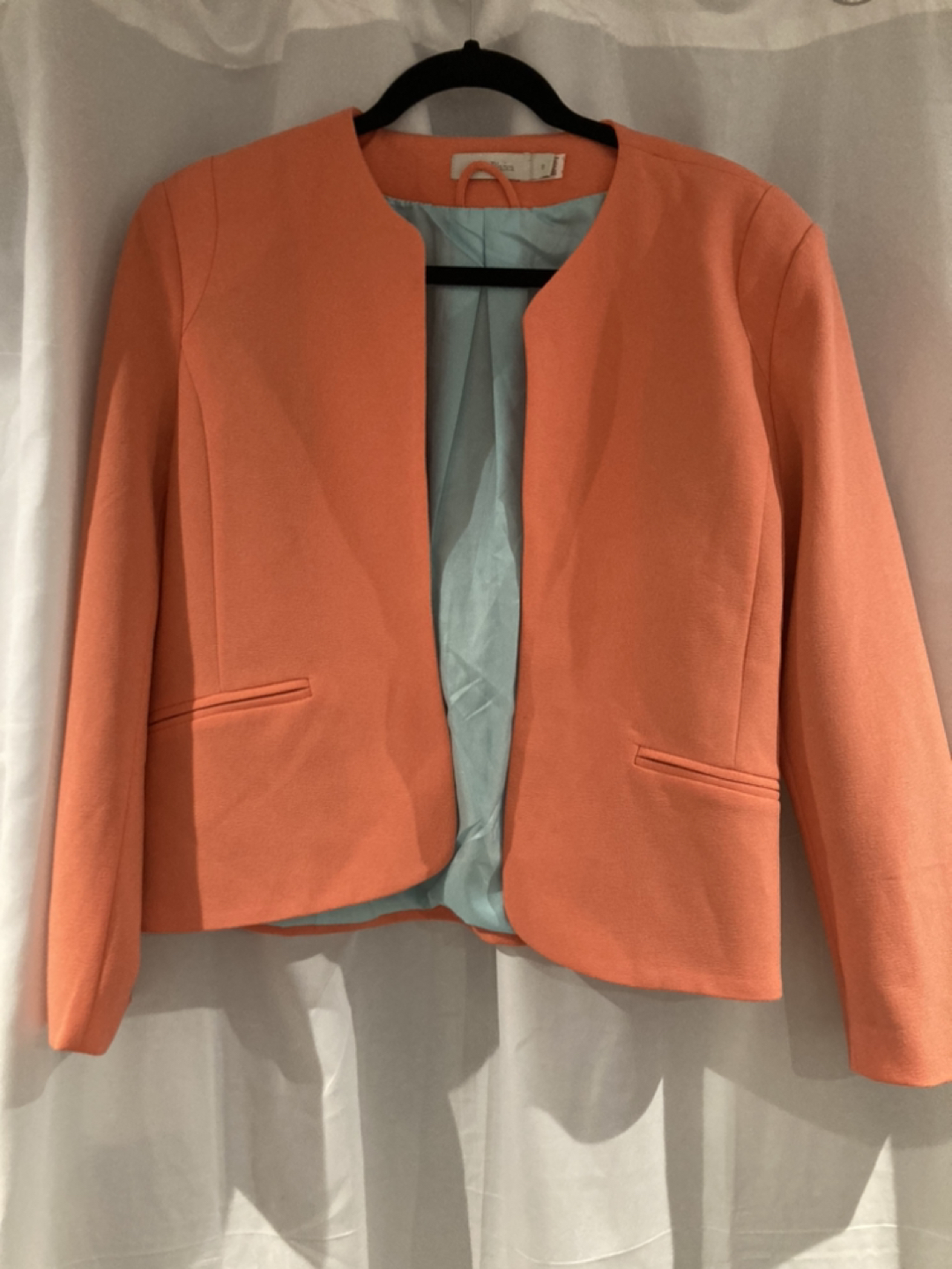 Salmon pink jacket thumbnail