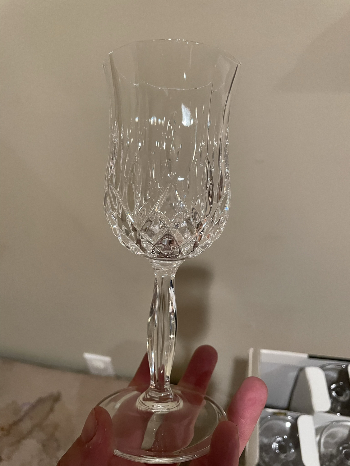 Royal Doulton  white wine glasses - set of 4 thumbnail