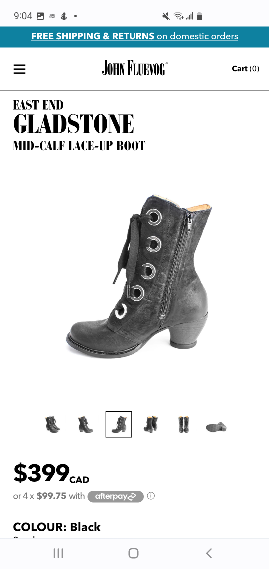 john Fluevog boots for sale size 8.5 - photo 2