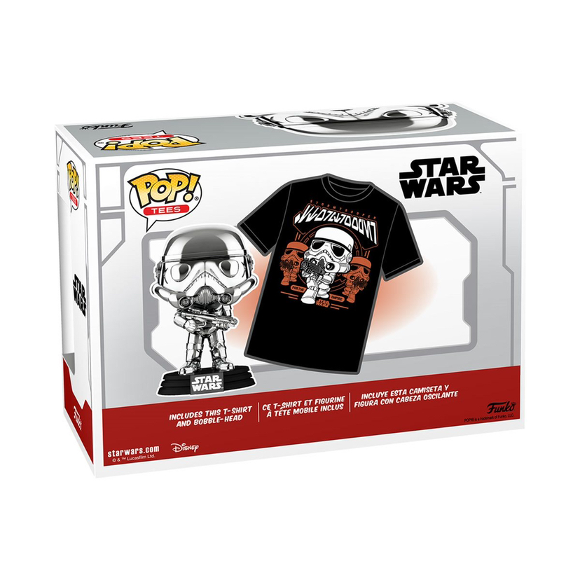 Funko Pop & Tee Star Wars #296 Stormtrooper image indicator(3)
