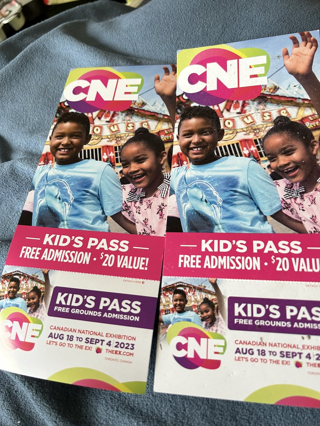 CNE passes for kids thumbnail