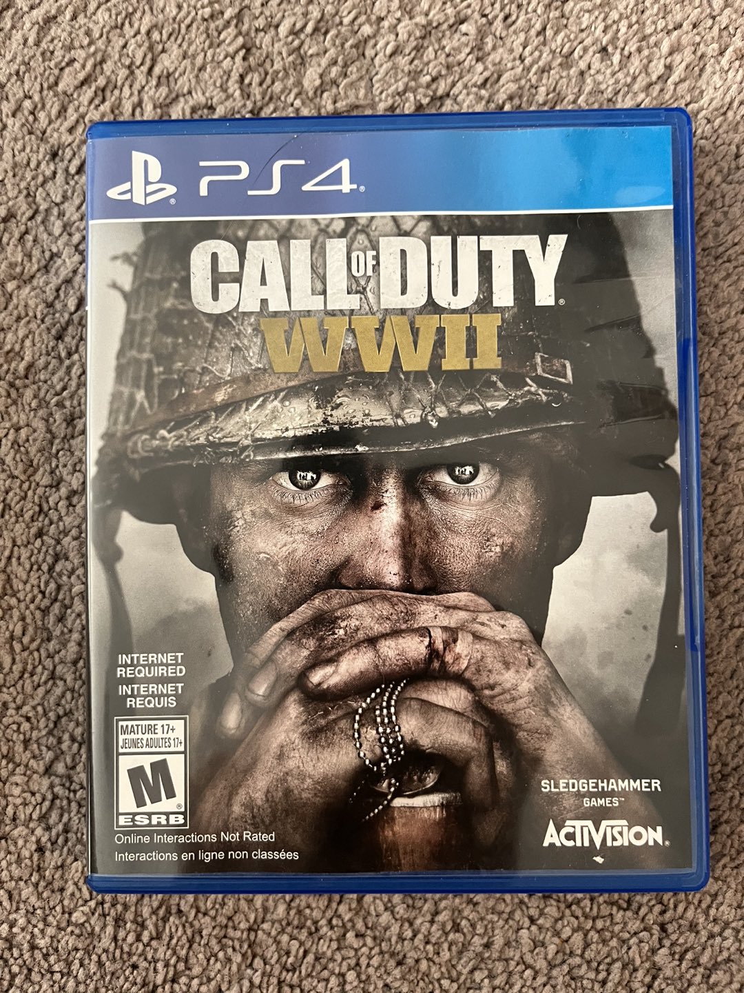 PS4 call of duty WWII $2! thumbnail