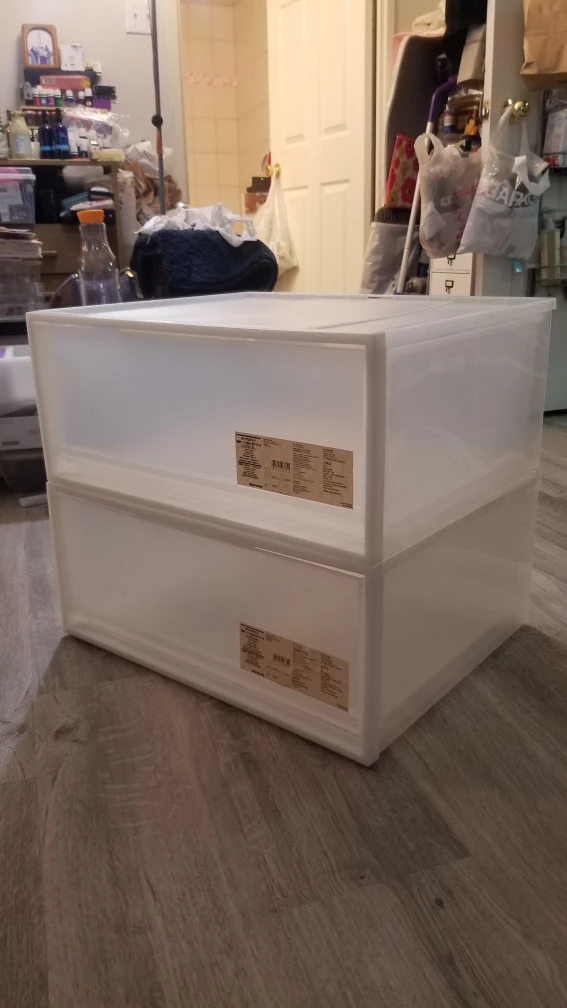 muji storage drawers 