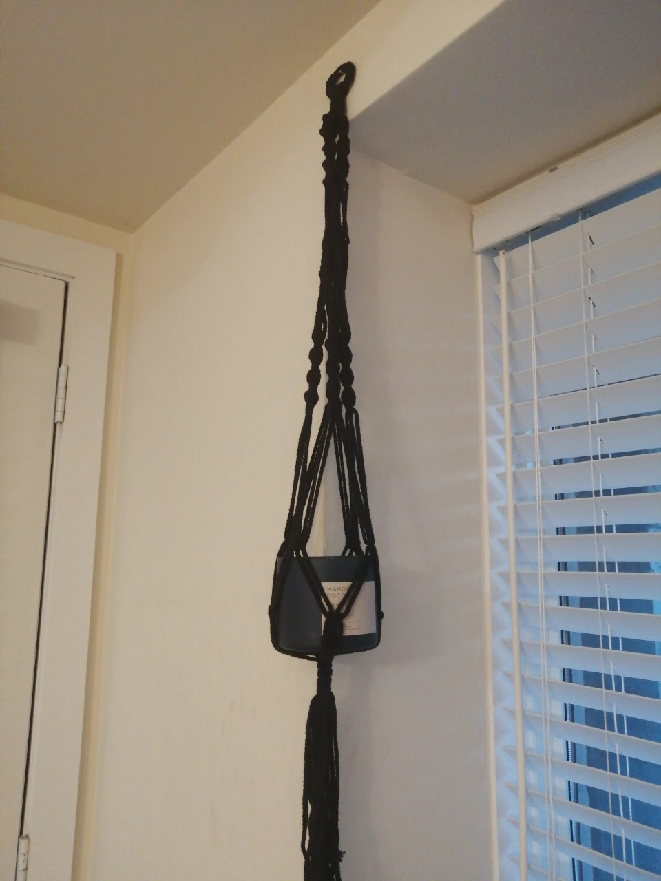 2 Macrame plant hangers thumbnail