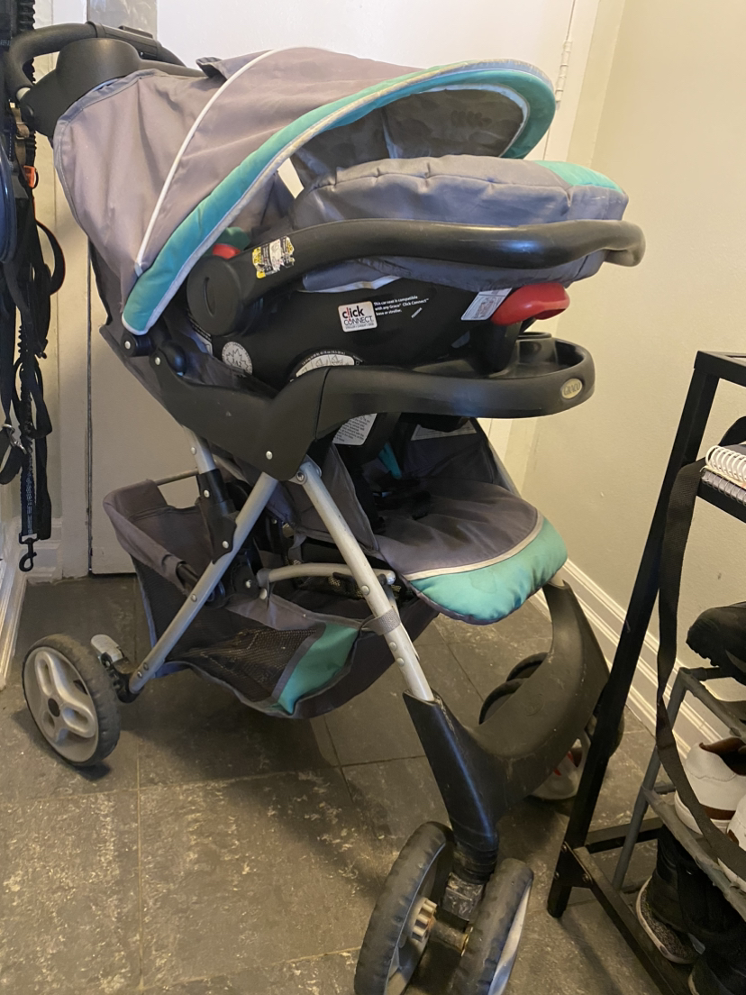 Stroller with car seat