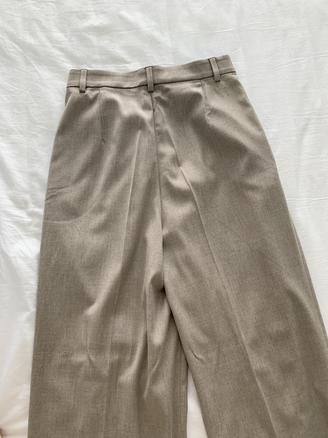 Wide leg pleated pants - photo 5
