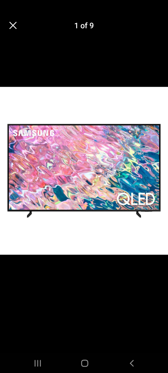 NEW Samsung QLED Display 4K UltraHD Smart TV - Q60B-65 INCH