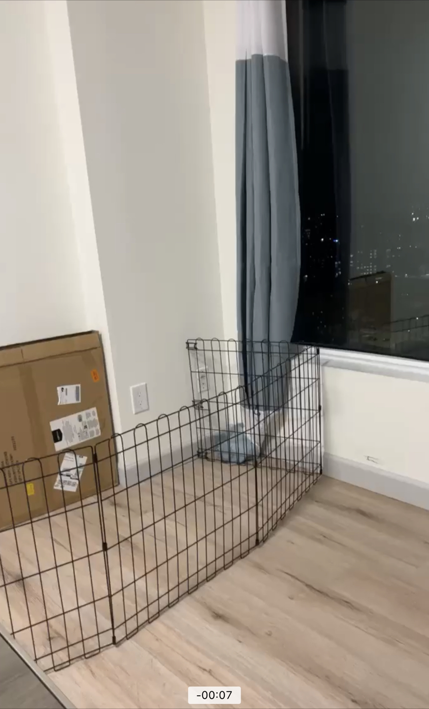 Foldable Metal Pet Dog Exercise Fence Pen - photo 2
