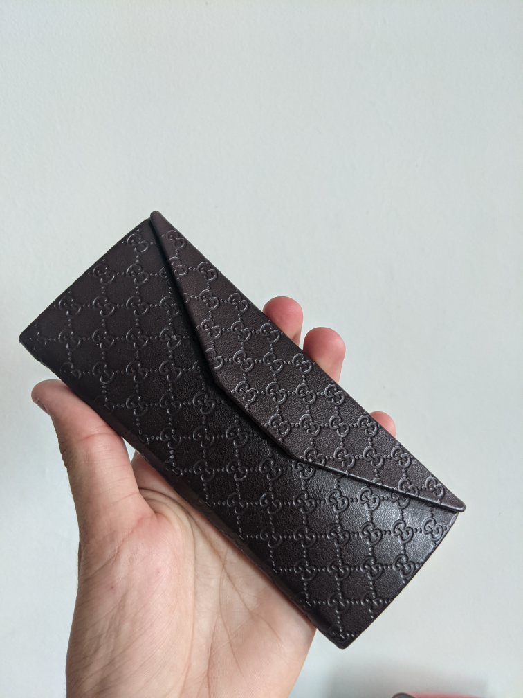 Gucci GG monogram tri fold glasses case small image indicator(2)