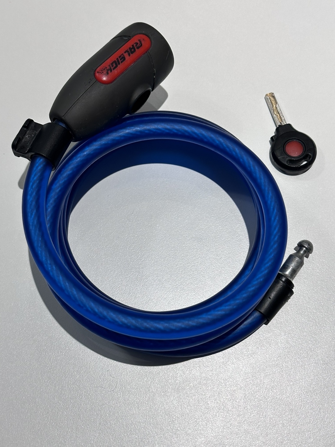 Raleigh Rubberized Bike Key Lock - photo 2