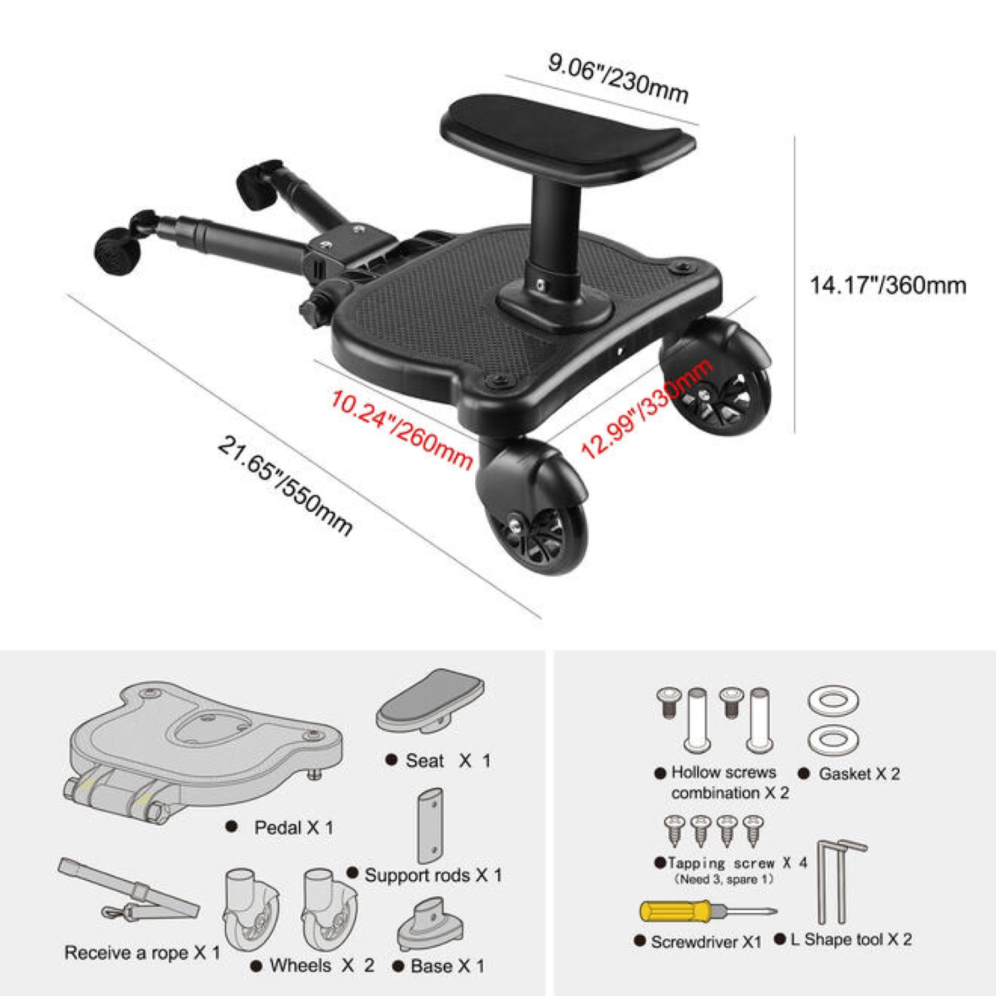 Stroller Board image indicator(2)
