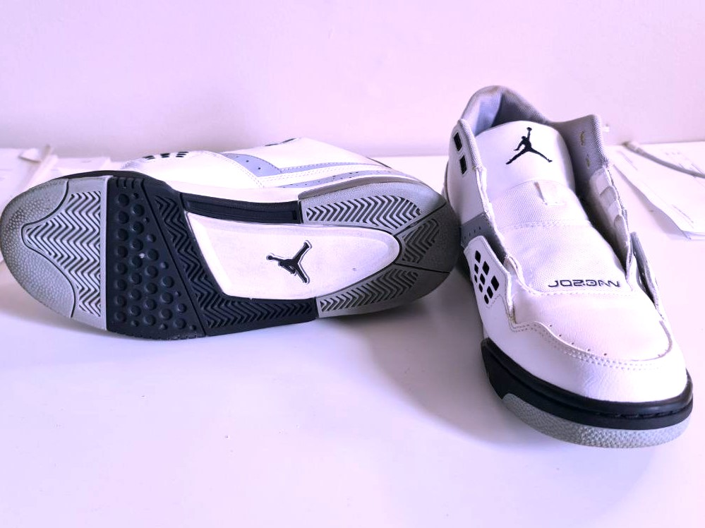 👟 Men's Jordan Flight 23 "White Cement" Size 9 👟 thumbnail