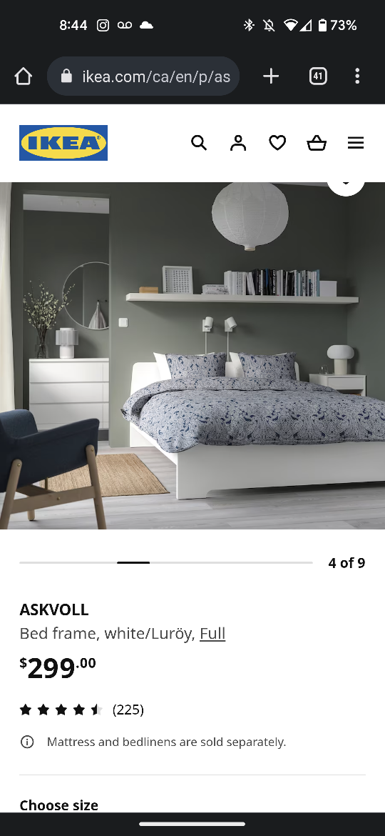 IKEA Queen Size Bedframe - photo 3