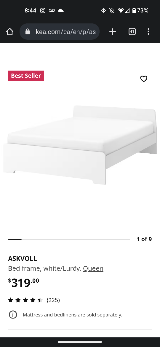 IKEA Queen Size Bedframe - photo 4