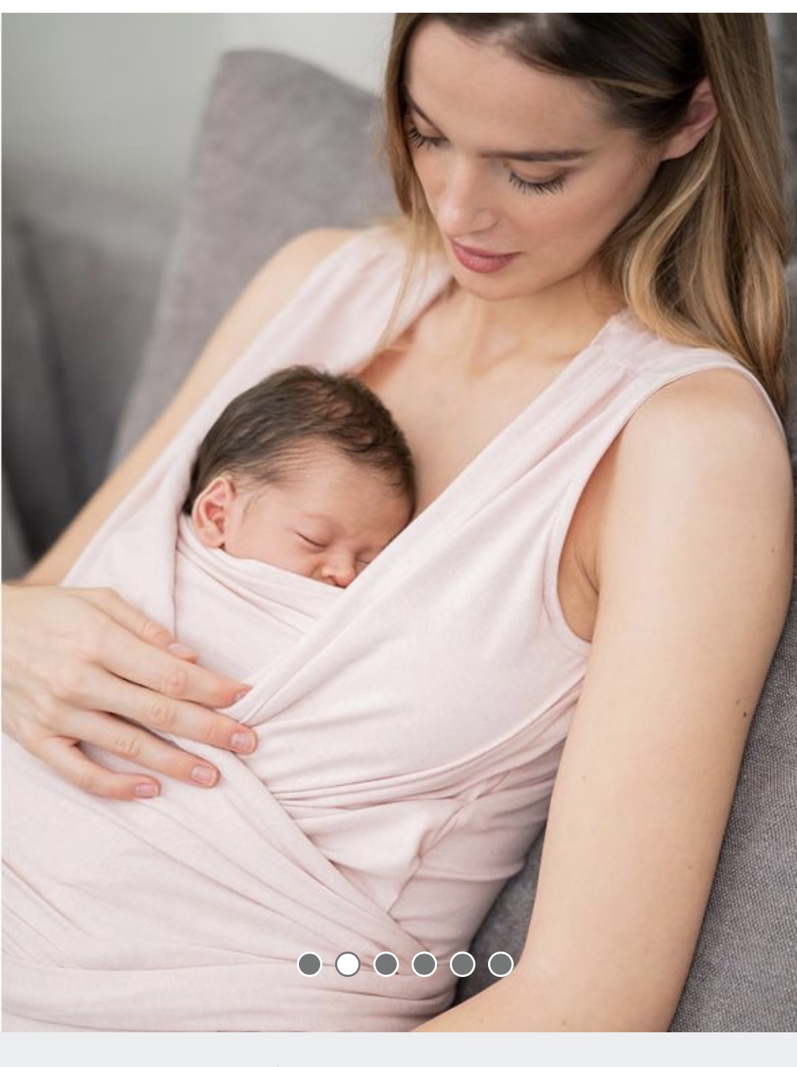 Blush Cotton Skin to Skin Top thumbnail
