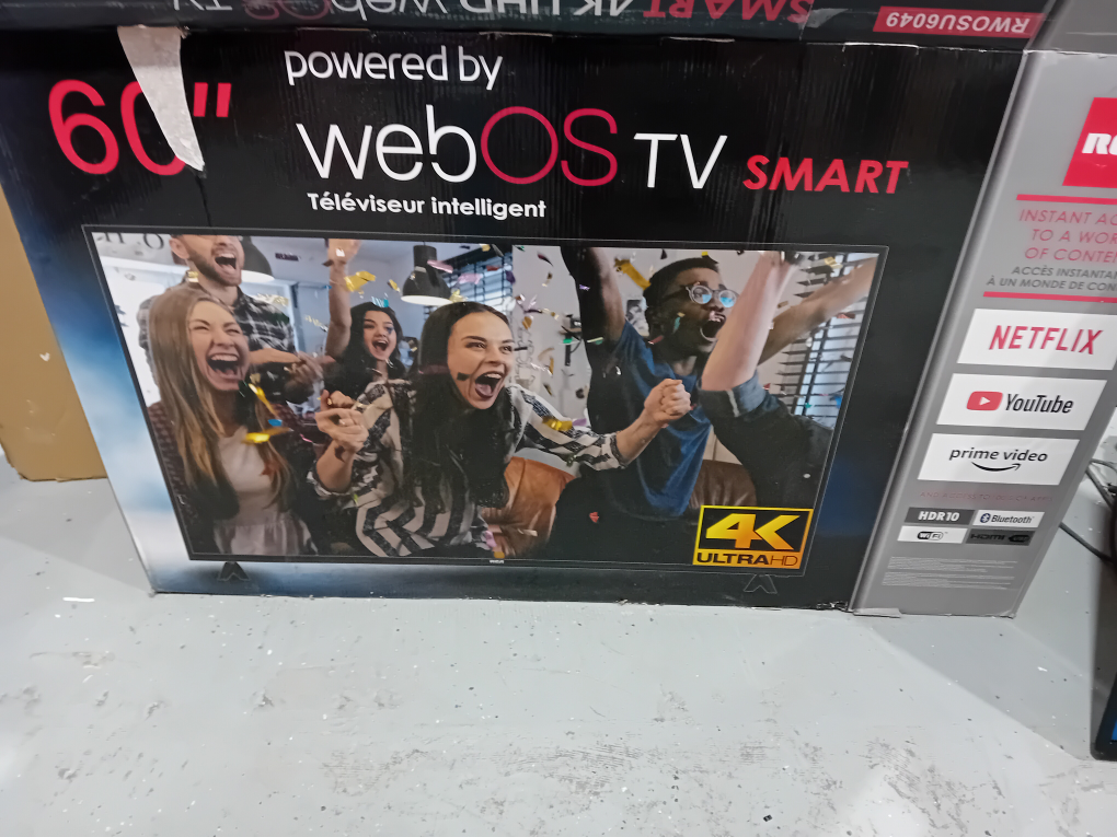 ON SALE 60" RCA 4K WEBOS SMART TV FOR JUST $359.99! FIRM thumbnail