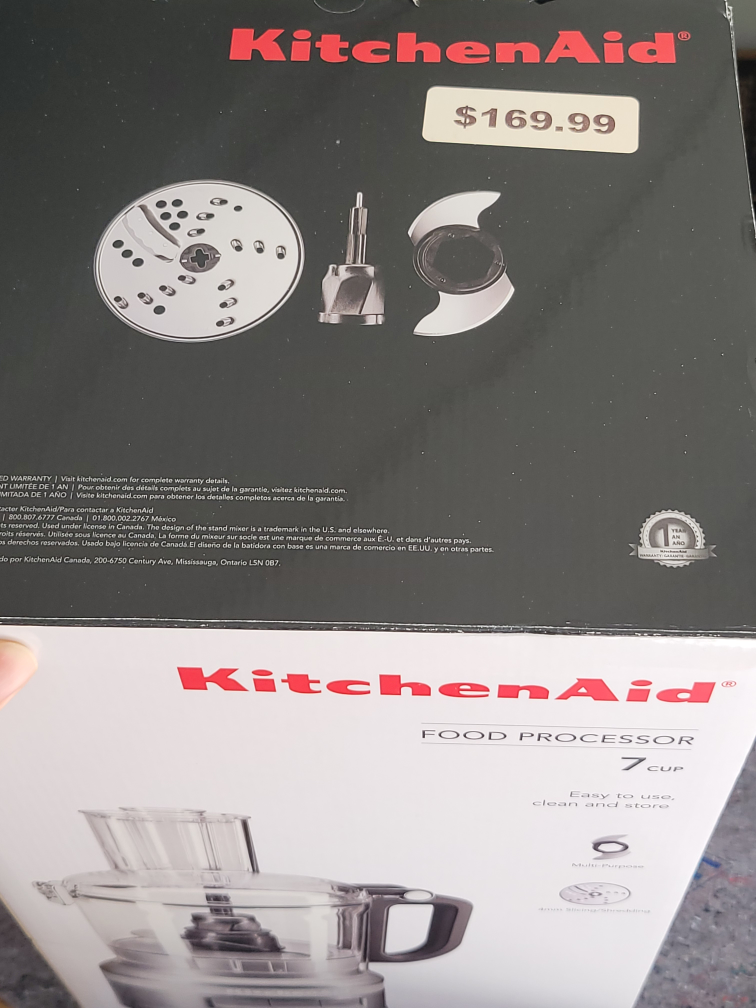 KitchenAid 7 Cup Food Processor (Silver Colour) - photo 2