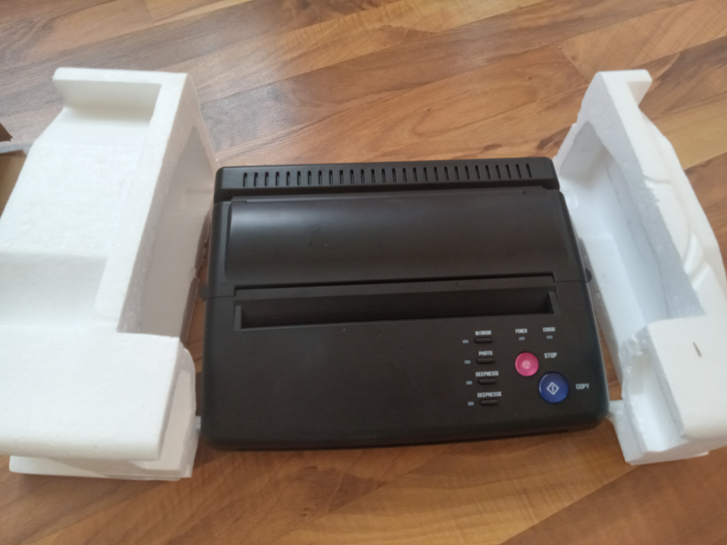 Tattoo thermal stencil copier machine (New in box) thumbnail